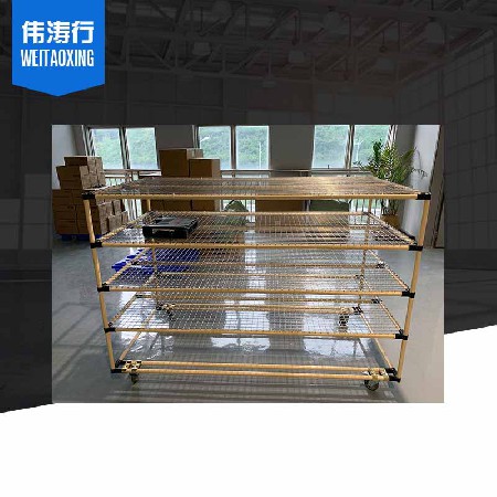 鐵網(wǎng)周轉車 鐵網(wǎng)精益管周轉車 車間物料物料架周轉車 周轉倉儲籠