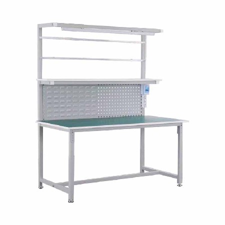 鐵方通工作臺(tái) 車間工作臺(tái) 鐵方通鐵材操作臺(tái) 防靜電維修桌