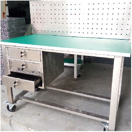定制實驗室工作臺 電子電器生產(chǎn)線不銹鋼工作臺 自動化流水線批發(fā)