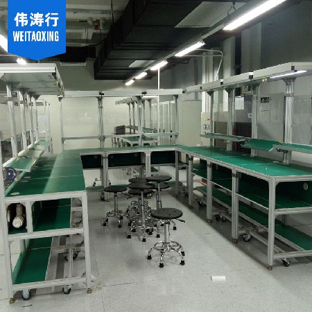 批發(fā)環(huán)形流水線工作臺(tái) 線棒U型生產(chǎn)線操作臺(tái) 精益環(huán)繞車(chē)間工作桌